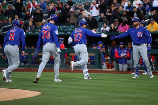 Kyle Tucker homers in his 4th straight game as the Cubs power past the A’s again, 7-4