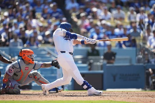 Michael Conforto’s tiebreaking RBI single is a ray of hope in his gloomy season with the Dodgers
