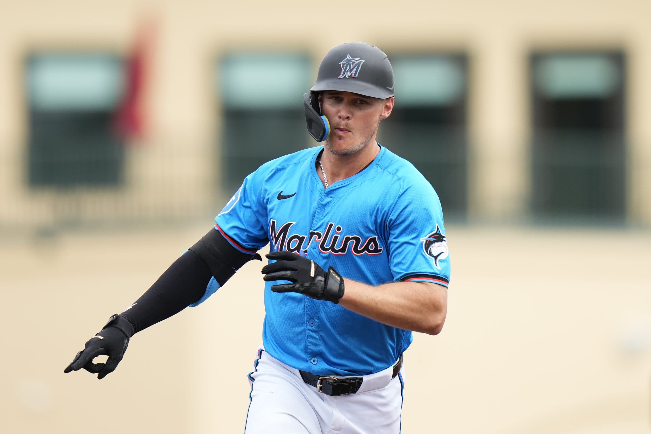 Miami Marlins Promote OF Griffin Conine