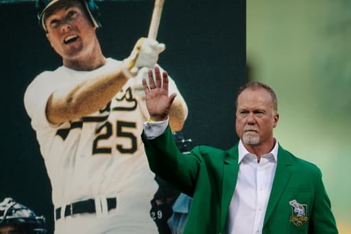 Mark McGwire returns to the Athletics as a special assistant to player development