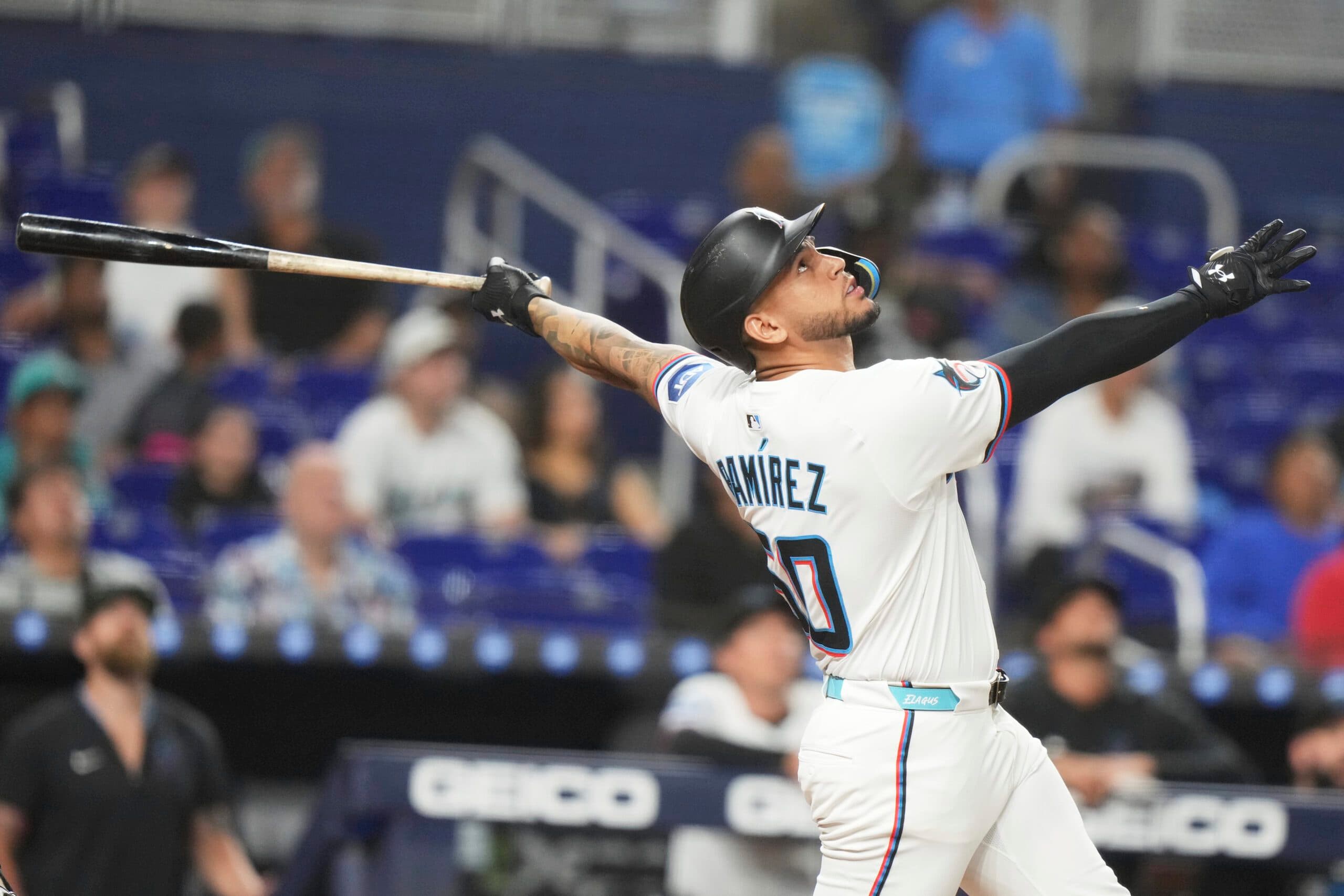 Ramírez hits 3-run homer to leads Marlins to 6-2 win over Braves