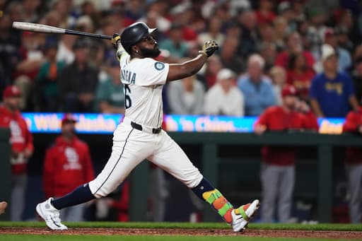 Arozarena’s 4 RBIs lift Mariners over Cards 5-3 as Seattle closes within 1 game of AL West lead