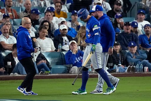 George Springer back in Blue Jays’ lineup for World Series Game 6 against Dodgers
