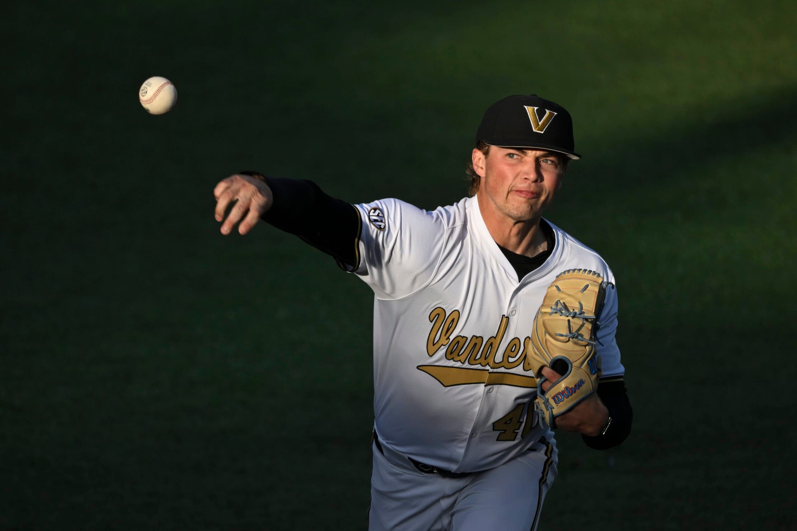 Vanderbilt Pitcher Austin Nye Out for the Season