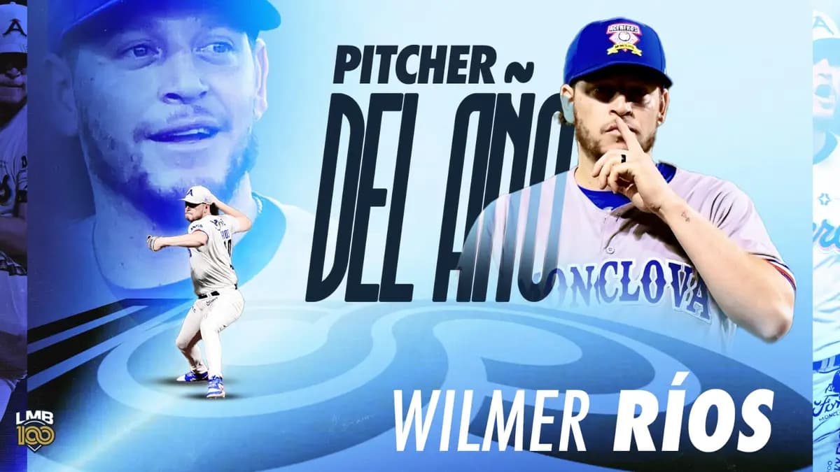 LMB: Wilmer Rios of the Acereros de Monclova Named Pitcher of the Year for 2025