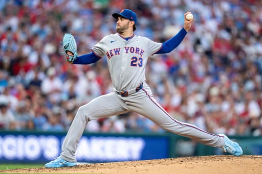 Chicago Cubs acquire left-hander David Peterson in a trade with the New York Mets