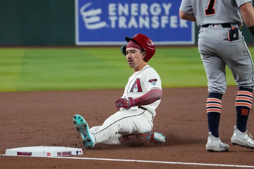 Corbin Carroll has 4 RBIs, Diamondbacks ruin Justin Verlander’s return to Tigers in 9-6 win