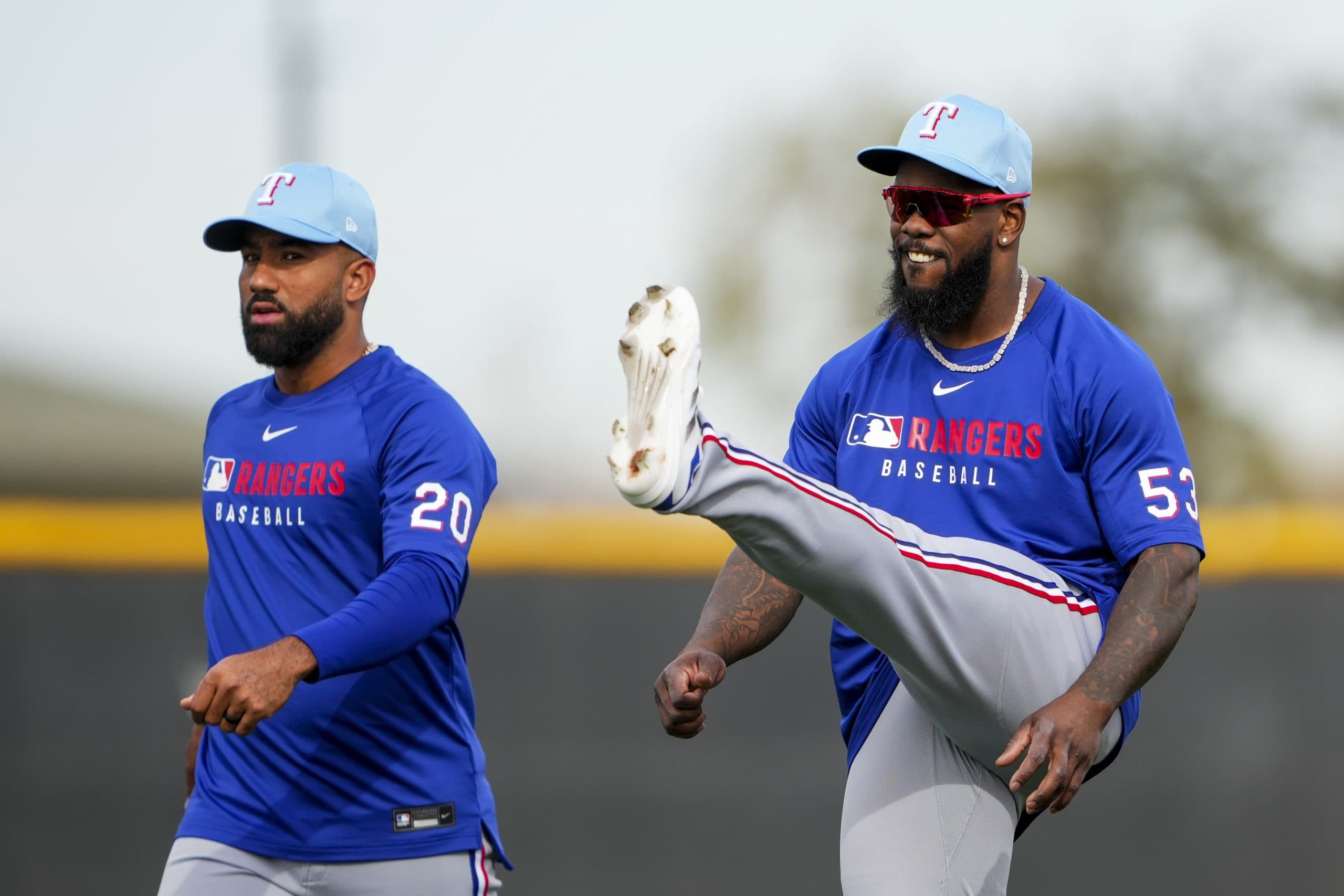 Texas Rangers Expect Slugger Adolis García Ready for Opening Day Since Oblique Strain is Mild
