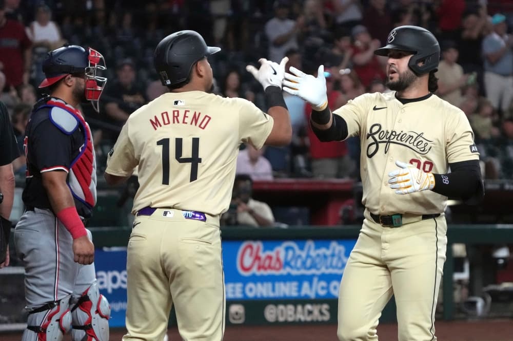 Diamondbacks 3B Eugenio Suárez hits 3 HRs, matches career-high 5 RBIs in win vs. Nationals