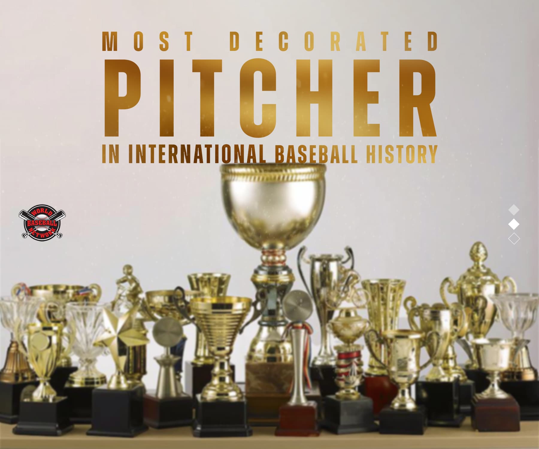 Most Decorated Pitcher in International Baseball History
