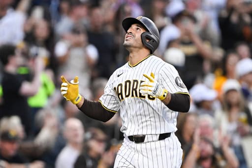 Laureano and Machado homer to back Márquez in Padres’ 9-5 win against Rockies