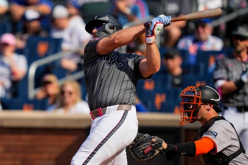 Pete Alonso hits 250th homer in the Mets’ 12-6 victory over the Giants