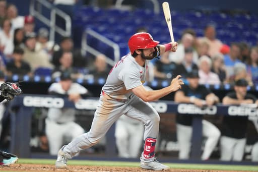 Saggese and Herrera key the Cardinals to a 7-4 win over the Marlins
