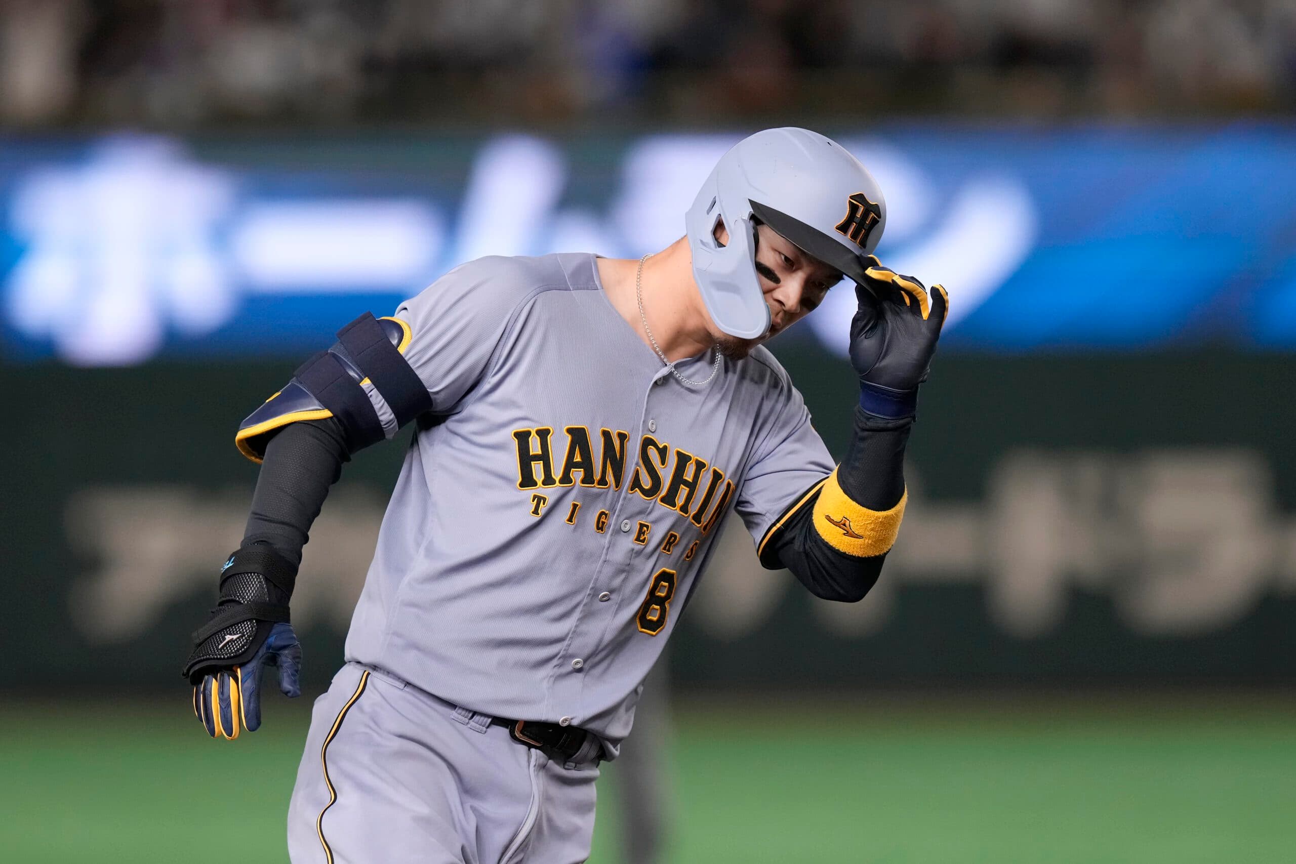 NPB: Hanshin Tigers 3B Teruaki Sato is on Triple Crown Watch