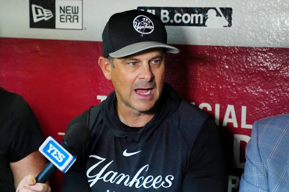 Aaron Boone says Yankees will play season in memory of team executive’s wife killed by falling tree