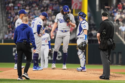 Dodgers’ Tyler Glasnow leaves start at Texas with lower leg cramps, expected to make next start