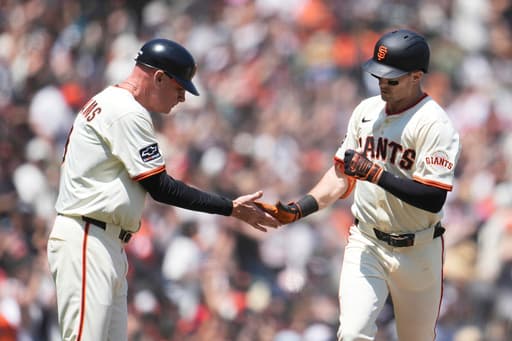 Heliot Ramos drives in four runs as Giants rally to beat Red Sox 9-5
