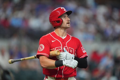 Former top prospect Jarred Kelenic takes his latest big league swing with the Texas Rangers