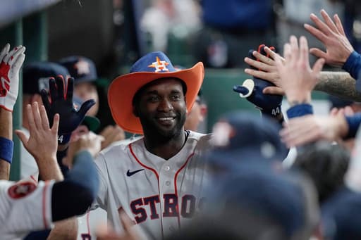 Yordan Alvarez goes deep and Spencer Arrighetti fans 10, lifting the Astros past the Rockies 3-1