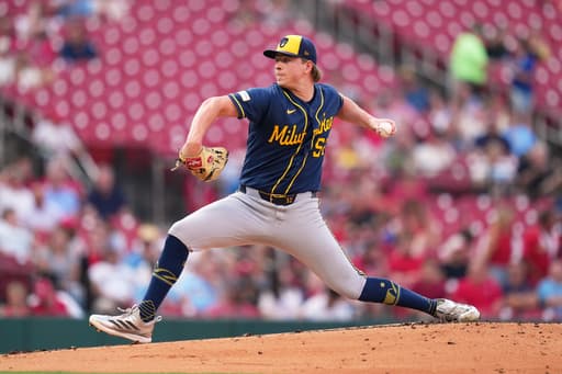 Brewers place pitcher Kyle Harrison on injured list with forearm tightness and call up Robert Gasser