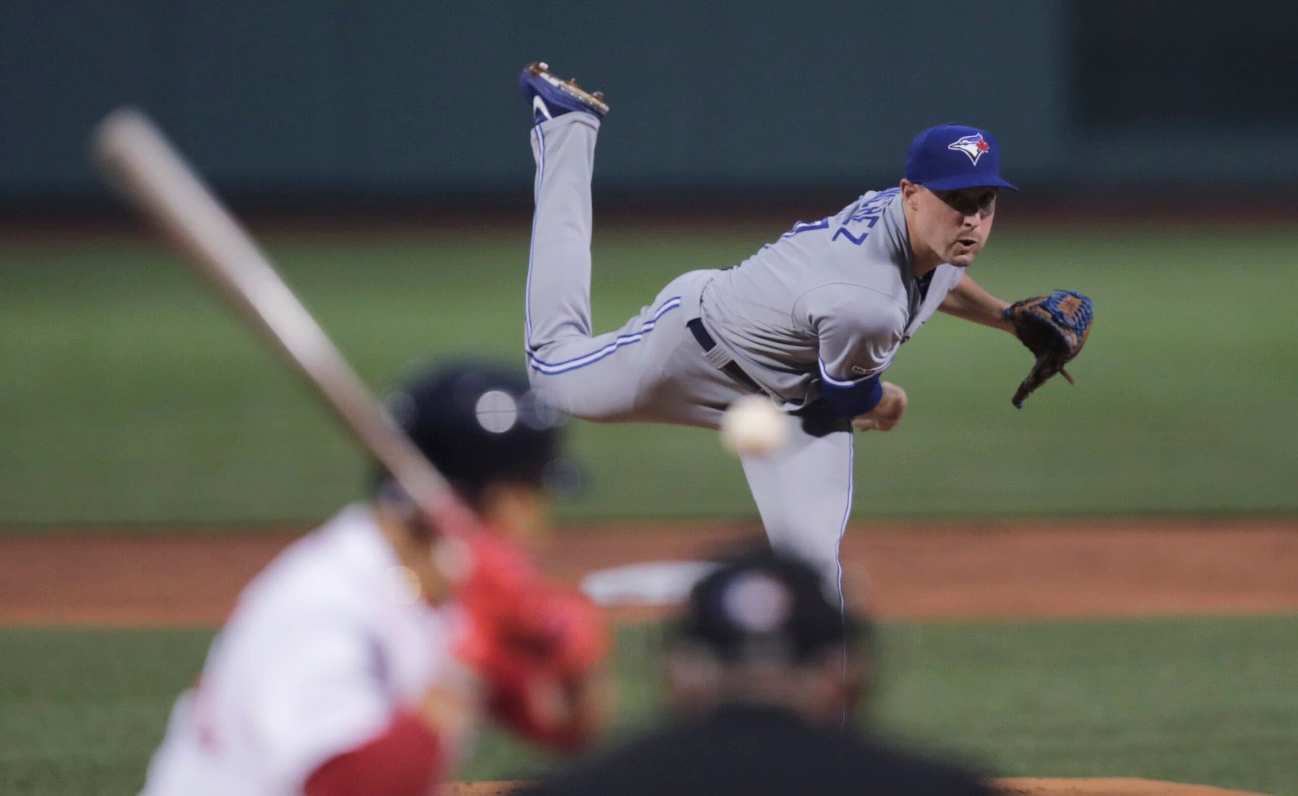 Kansas City Royals pitcher Aaron Sanchez