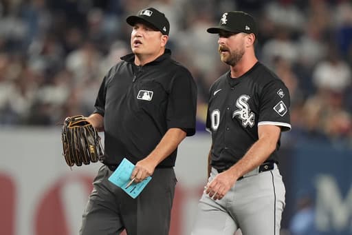 Umpires take away Tyler Gilbert’s glove after White Sox reliever gets checked for sticky stuff