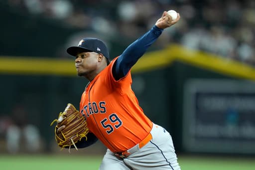 Valdez stretches winning streak to 10, Astros rally to beat Diamondbacks 3-1