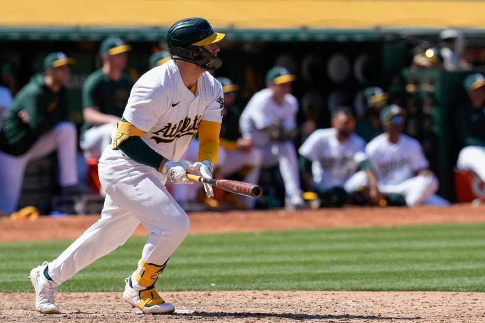 Rangers score 10 in the 2nd inning to defeat Athletics