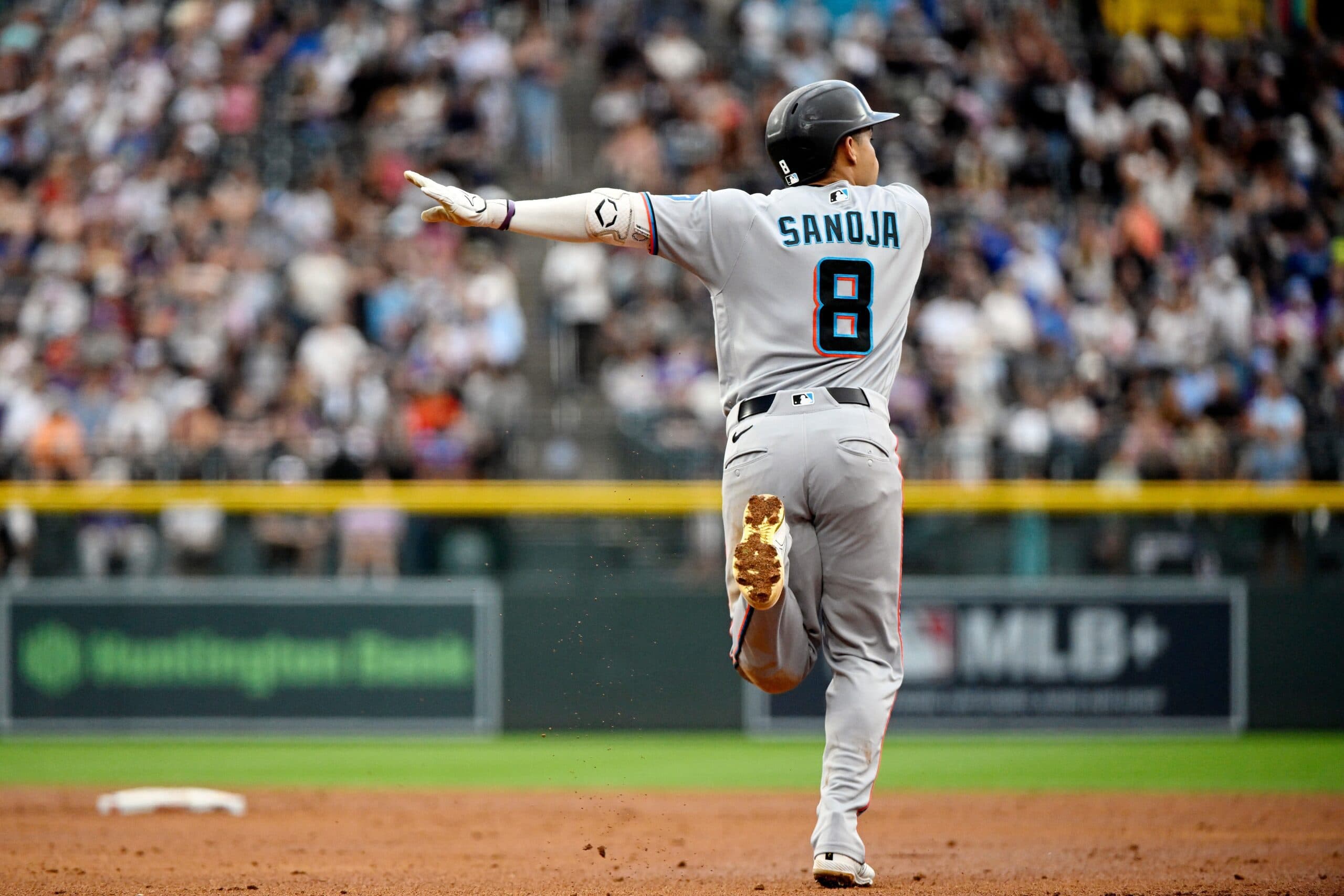 Sanoja, Caissie and Mack homer as Marlins dismantle Rockies 14-3 for franchise-best 20th win of June