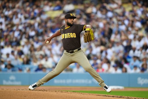 Padres put Randy Vásquez on the IL after an ankle comebacker and fainting spell