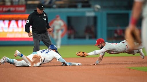 Phillies clinch NL East title with thrilling 6-5 win over Dodgers
