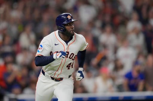 Peña homers and Alvarez drives in go-ahead run as Astros pitching shuts down Mets in 2-1 win