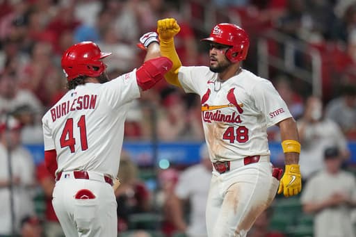 Donovan and Contreras hit 3-run HRs in 2nd inning, Cardinals beat Padres 9-7