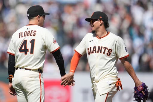 Willy Adames homers twice to help the Giants beat the lowly Rockies 9-3
