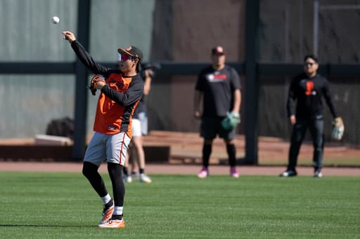 Jung Hoo Lee works to find rhythm in right field after Giants signed Harrison Bader to play center