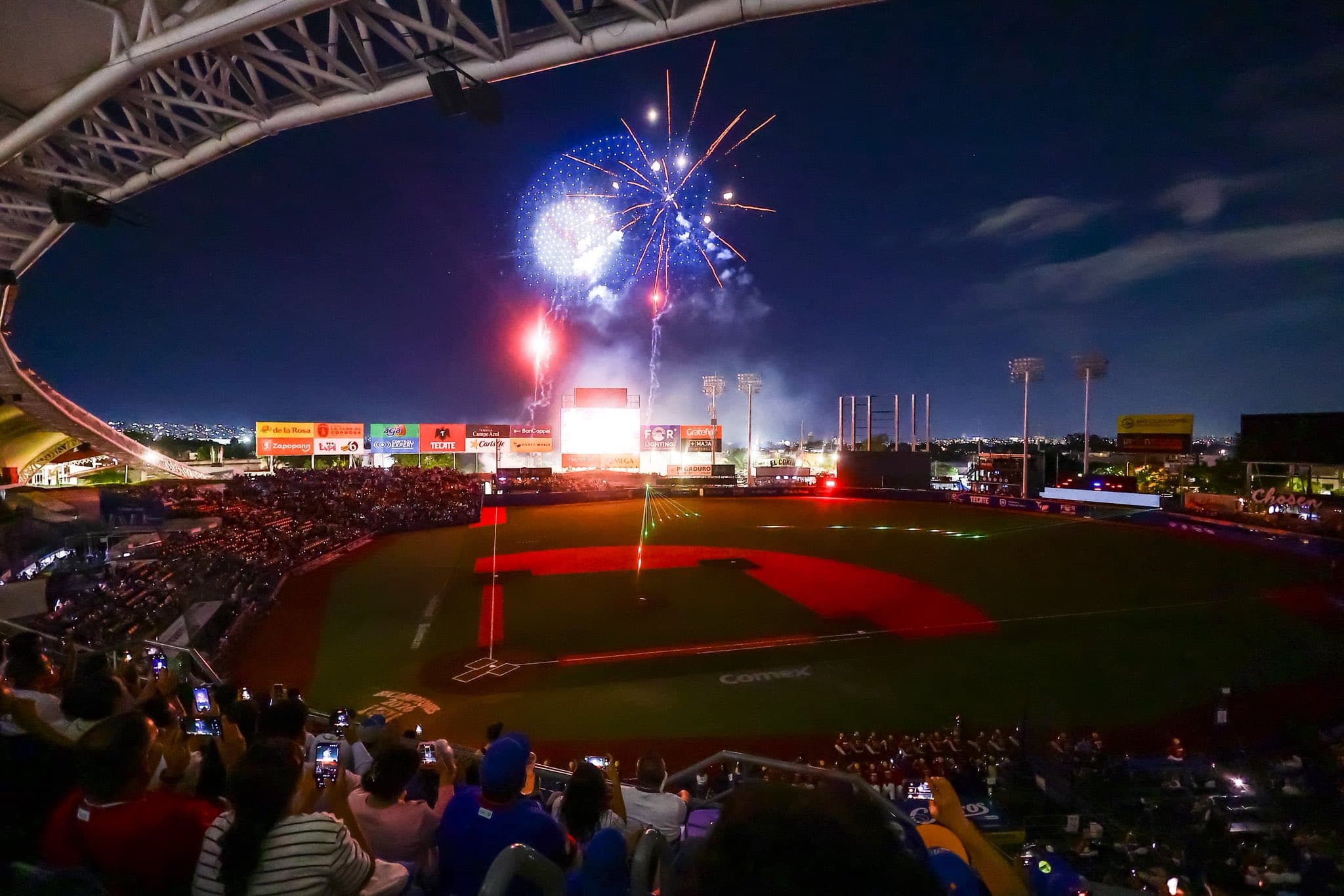 2026 LMP Charros Fireworks Postgame Opener
