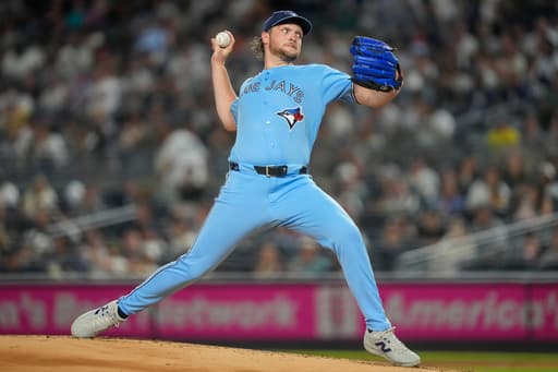 Trey Yesavage outduels Cam Schlittler in marquee matchup as Blue Jays top Yankees 2-1