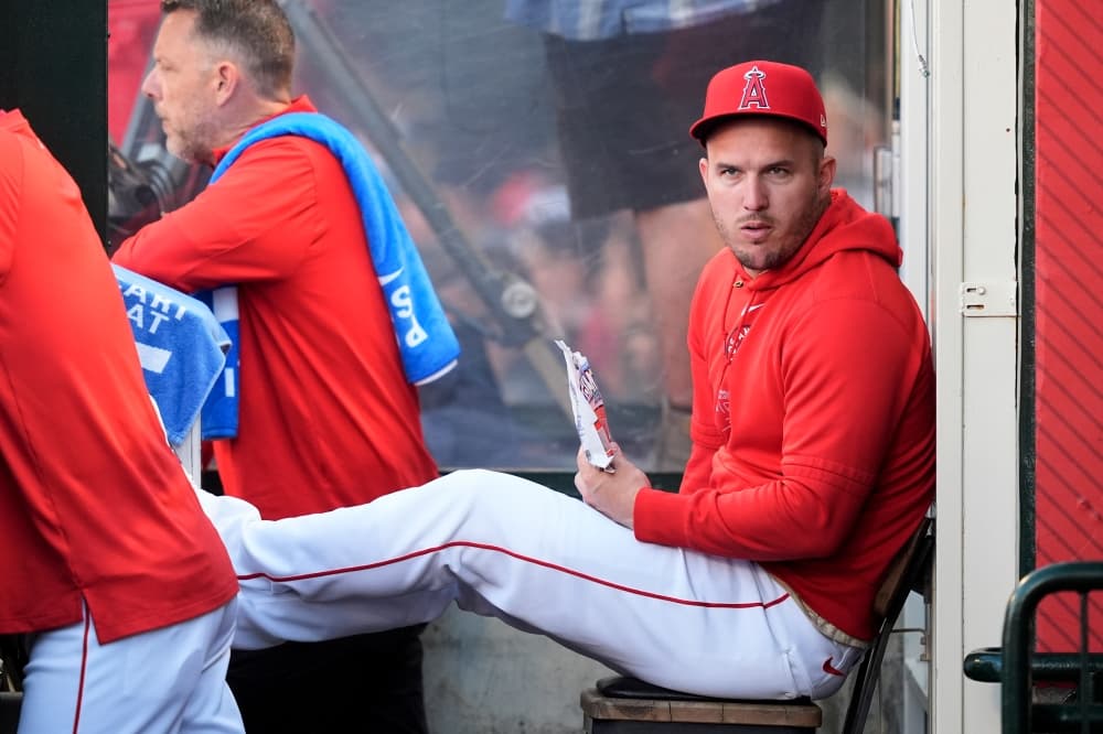 Mike Trout feeling a bit better a day after leaving rehab assignment with knee soreness