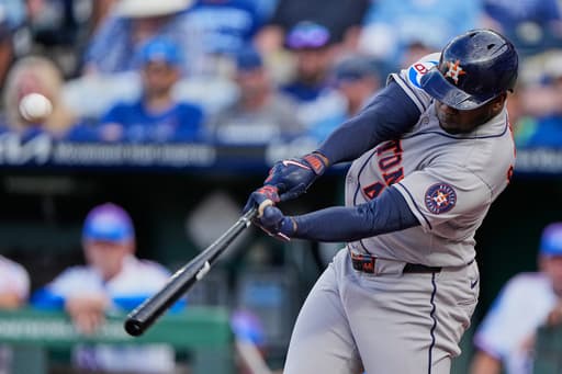Astros slugger Yordan Alvarez becomes 1st MLB player to hit grand slam, multi-run HR in 1st inning