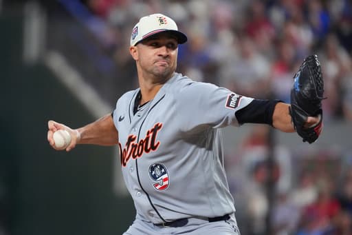 Greene homers in 1st inning and trio of Tigers pitchers combine on 3-hit shutout win over Rangers