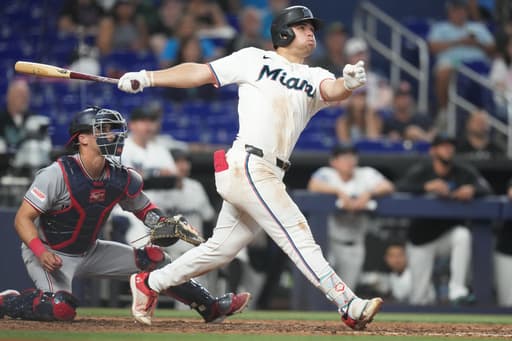 Jakob Marsee hits a 3-run home run, Marlins rally to beat Nationals 8-7