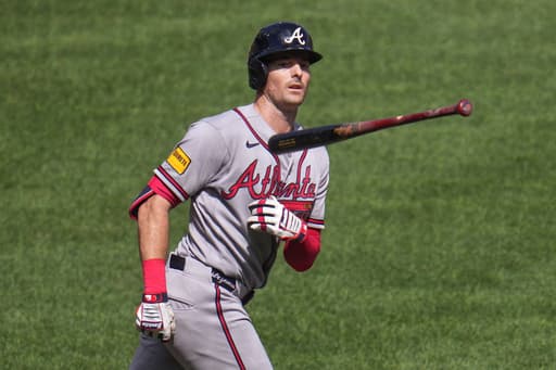 Mike Yastrzemski hits grand slam in Braves’ 10-5 win over Pirates