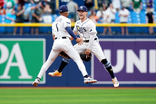 Hunter Feduccia hits 1st MLB home run and Rays sweep Orioles with a 5-3 win