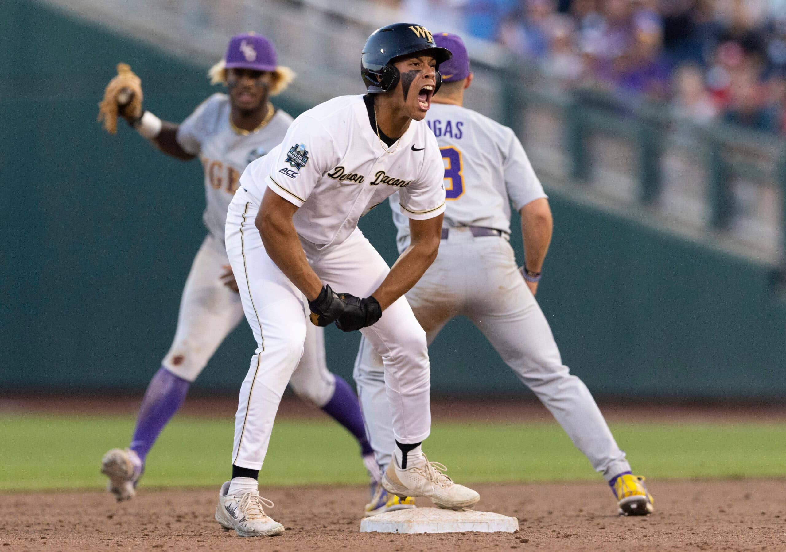 College World Series: Wake Forest Edges LSU 3-2
