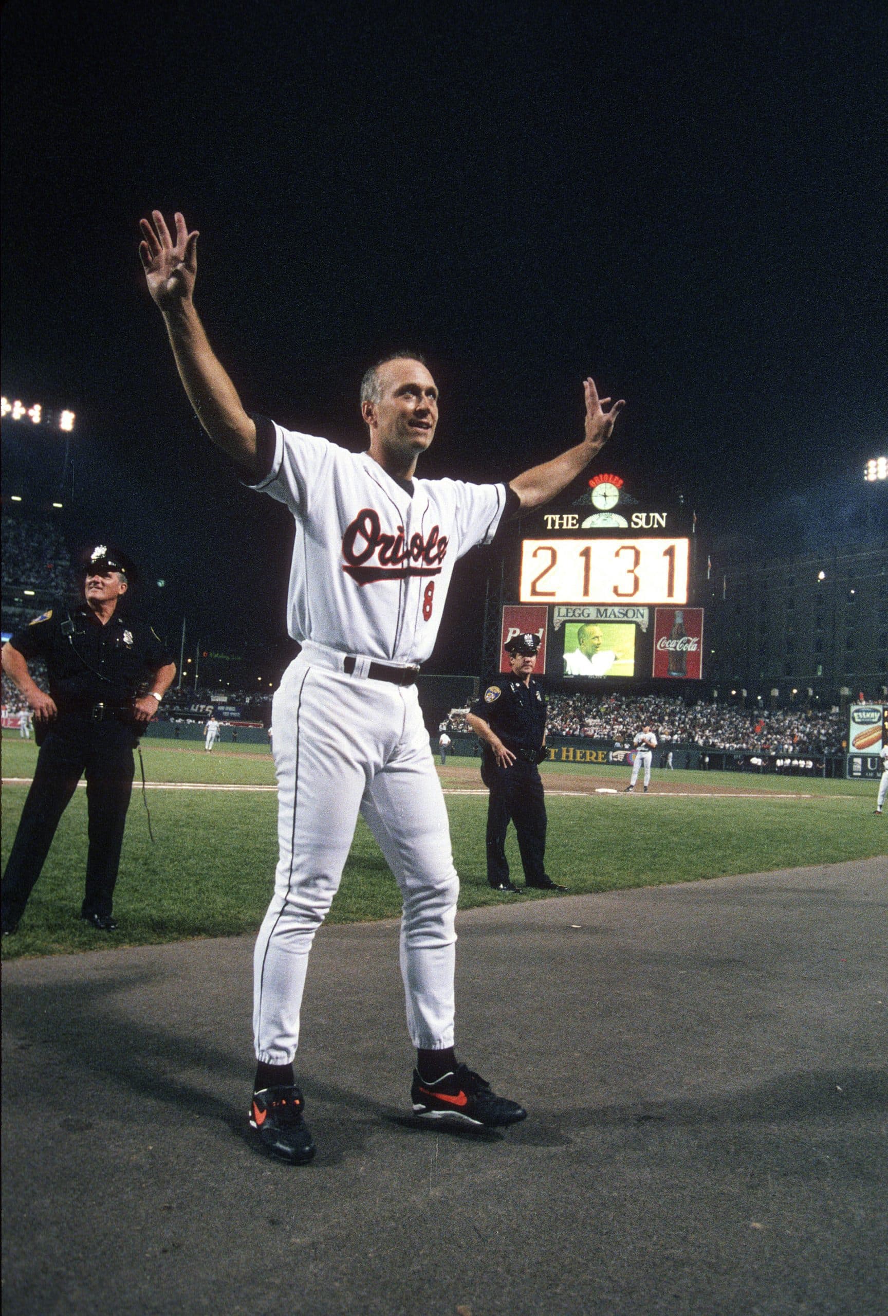 This Date in Baseball – Cal Ripken Jr. Plays in His 2,131st Consecutive Game to Set MLB record