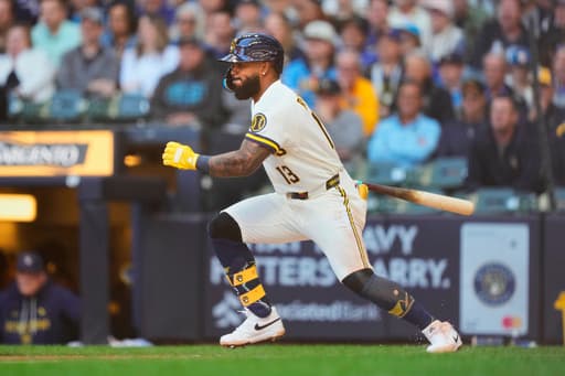 Rengifo has three RBIs and Harrison pitches five shutout innings in Brewers’ 7-1 win over Padres