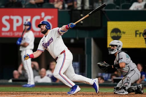Rangers 1B Jake Burger heading to Texas for tests on sore left wrist, will miss 2 or 3 games