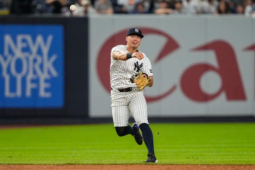 Slumping Anthony Volpe sits again but Boone says he remains the Yankees’ starting shortstop