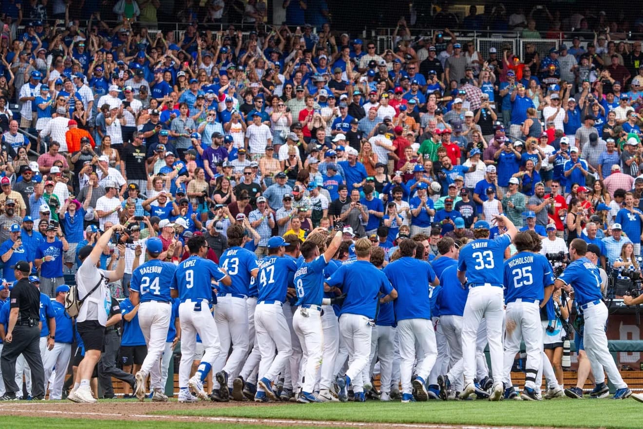 Walk-Off Home Run Leads Kentucky to First Program CWS Win