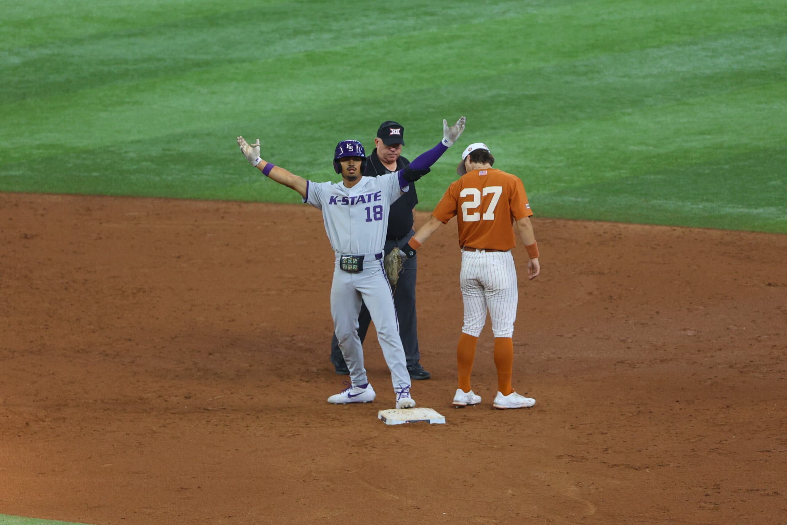 Big 12 Championship: Top-Seeded Texas Shutout, Eliminated in 6-0 Loss to Kansas State
